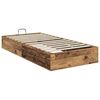 vidaXL Ottoman Bed Frame Old Wood 80.5 x 200 cm Engineered Wood