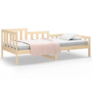 vidaXL Day Bed without Mattress 90x200 cm Solid Wood Pine