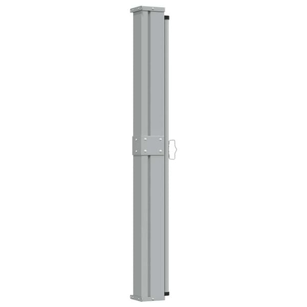 vidaXL Patio Retractable Side Awning 140 x 300 cm Grey