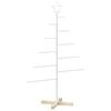 vidaXL Metal Christmas Tree KUOPIO 125 cm Steel White