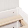 vidaXL Bookcase Bed without Mattress White 160x200cm Solid Wood Pine
