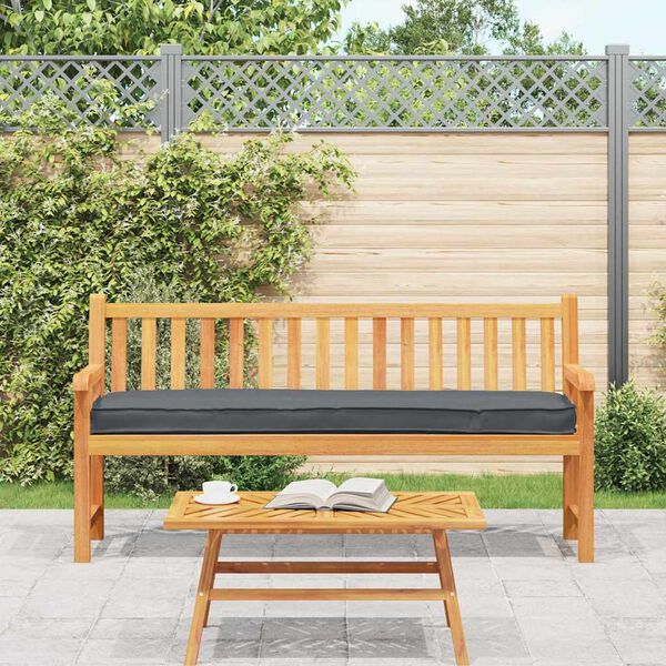 vidaXL Pallet Cushion Set 2 pcs Anthracite 200 x 40 x 8 cm