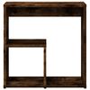 vidaXL Side Table Smoked Oak 50x30x50 cm Engineered Wood