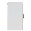 vidaXL Kitchen Wall Cabinet Kalmar High Gloss White Engineered Wood