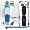 vidaXL Inflatable SUP Board with Sail HYDROS 330 x 76 x 15 cm for