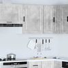 vidaXL Kitchen Wall Cabinet&nbsp;Porto Concrete Grey Engineered Wood