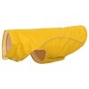 vidaXL Dog Raincoat with Reflective Strips Polyester Yellow 4XL