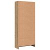 vidaXL Bookcase Artisian Oak 60x24x143 cm Engineered Wood