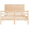 vidaXL Bed Frame without Mattress 140x200 cm Solid Wood