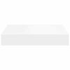 vidaXL Floating Wall Shelf White 23x23.5x3.8 cm MDF