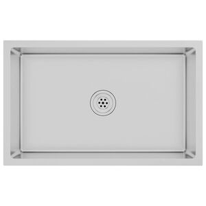 vidaXL Handmade Kitchen Sink Stainless Steel