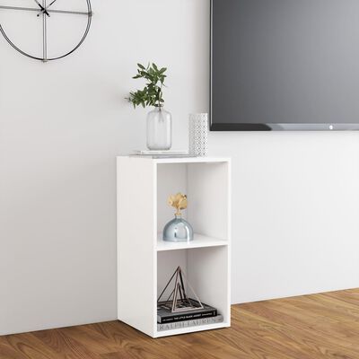 vidaXL TV Cabinet White 72x35x36.5 cm Engineered Wood