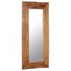 vidaXL Cosmetic Mirror 50x110 cm Solid Acacia Wood