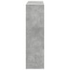 vidaXL Book Cabinet/Room Divider Concrete Grey 100x33x115 cm