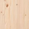 vidaXL Bed Frame without Mattress 193x203 cm Solid Wood Pine King