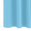 vidaXL Blackout Curtains with Rings 2 pcs Light Blue 245 x 140 cm