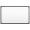 vidaXL Bathroom Mirror High Gloss Grey 60x1,5x37 cm Engineered Wood