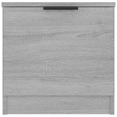 vidaXL Bedside Cabinets 2 pcs Grey Sonoma 40x39x40 cm