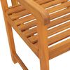 vidaXL Garden Bench Brown 220 x 56 x 90 cm Solid Acacia Wood
