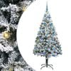 vidaXL Artificial Christmas Tree White 180 cm