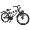 vidaXL Kids Bike 18'' for 5-7 Years Old Black