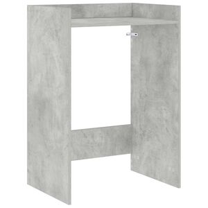 vidaXL Wash Machine Cabinet Concrete Grey 67.5 x 48 x 97 cm