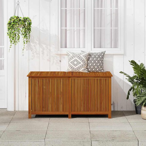 vidaXL Garden Storage Box 150x80x75 cm Solid Acacia Wood