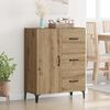 vidaXL Sideboard Artisan Oak 69.5 x 34 x 90 cm Engineered Wood