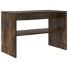 vidaXL TV Cabinet Smoked Oak 60 x 30 x 40 cm Engineered Wood