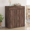 vidaXL Sideboard Brown Oak 80x42,5x93 cm Engineered Wood