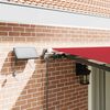 vidaXL Retractable Awning Manual Red 450 x 300 cm Fabric