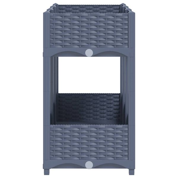 vidaXL Raised Bed 120x40x71 cm Polypropylene