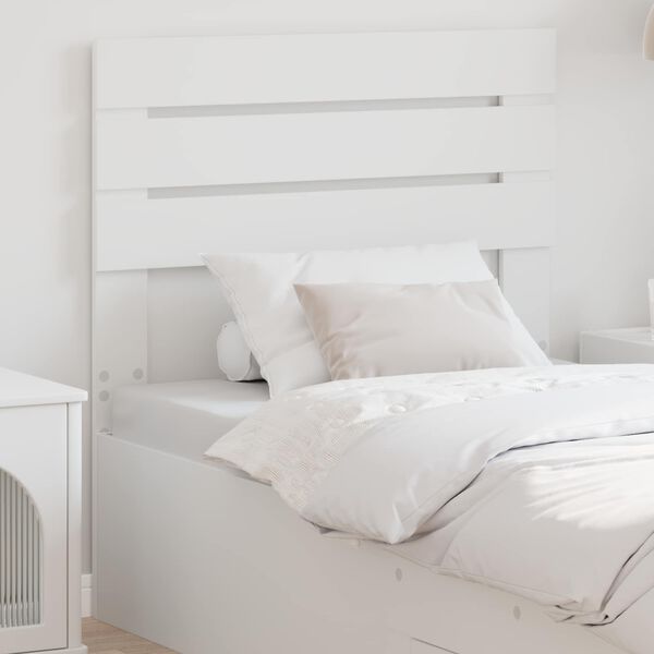 vidaXL Headboard White 100 cm Engineered wood