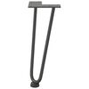 vidaXL Hairpin Legs for Coffee Table 4 pcs Anthracite 30 cm Solid Steel
