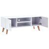 vidaXL TV Cabinet White 120x40x46 cm MDF