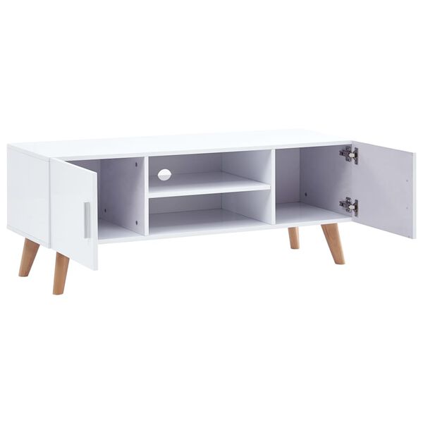 vidaXL TV Cabinet White 120x40x46 cm MDF