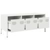 vidaXL TV Cabinet White 101.5x39x43.5 cm Cold-rolled Steel