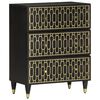 vidaXL Side Cabinet 60x33x75 cm Solid Wood Mango