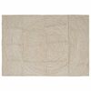vidaXL Area Rugs Rectangular Natural and White 120 x 170 cm Jute