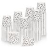vidaXL Coffee Paper Cups 200 ml 100 pcs White and Black