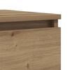 vidaXL Bedside Cabinets 2 pcs Artisan Oak 50x40x43.5 cm Engineered Wood