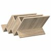 vidaXL Magazine Rack Sonoma Oak 53 x 40 x 28.5 cm Engineered Wood
