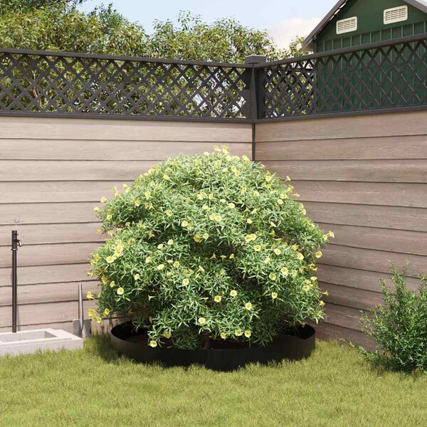 vidaXL Root Barrier Black 0.7 x 10 m Polyethylene