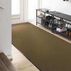 vidaXL Doormat Other Brown and Black 120 x 350 cm Polyamide and PVC