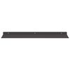 vidaXL Floating Shelf Wall-mounted 2 pcs Black 60 x 18 x 2.5 cm Steel