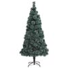 vidaXL Artificial Pre-lit Christmas Tree with Ball Set Green 120 cm