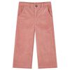 vidaXL Kids' Pants Corduroy Old Pink 128