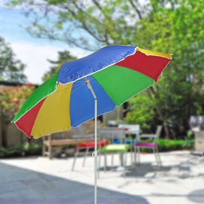 HI Beach Parasol 150 cm Multicolour