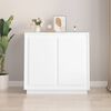 vidaXL Sideboard White 80x34x75 cm Engineered Wood