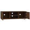 vidaXL TV Cabinet Brown Oak 120x40.5x35 cm Engineered Wood